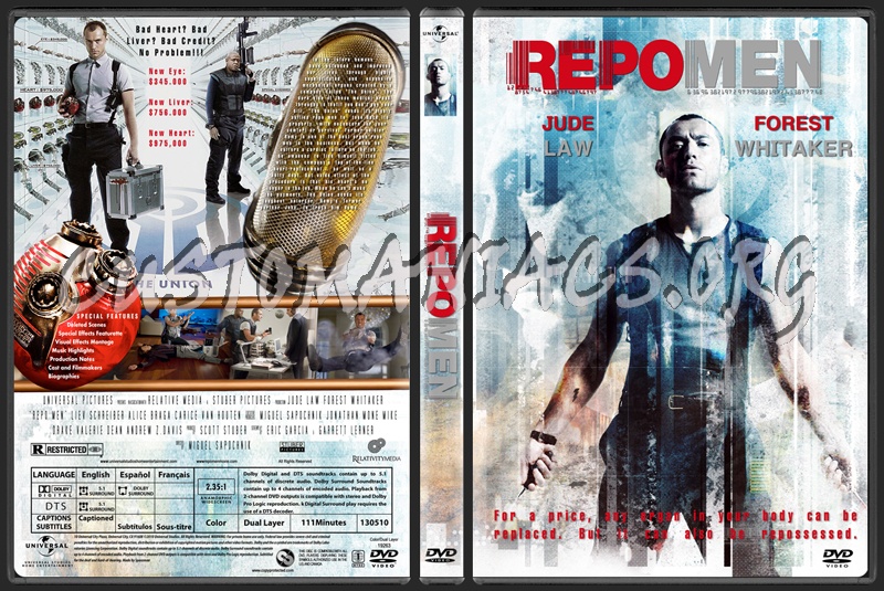Repo Men dvd cover
