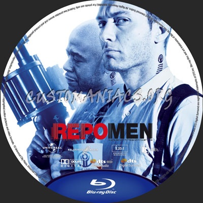 Repo Men blu-ray label