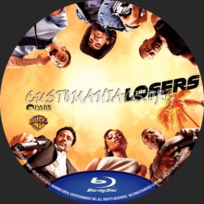 The Losers blu-ray label