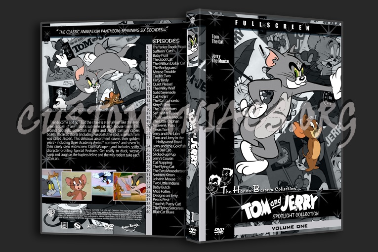 Tom and Jerry Spotlight Collection dvd cover