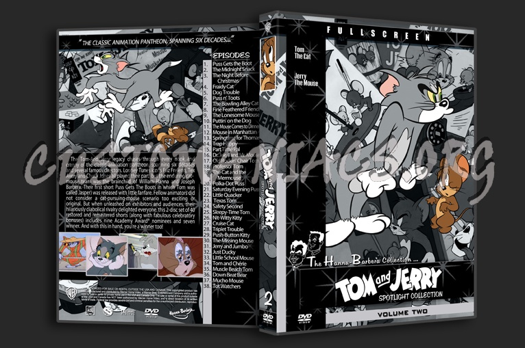 Tom and Jerry Spotlight Collection dvd cover