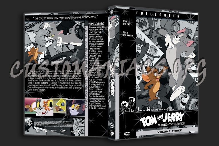 Tom and Jerry Spotlight Collection dvd cover