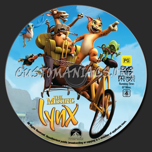 The Missing Lynx dvd label