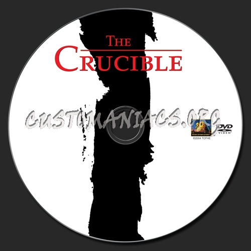 The Crucible dvd label