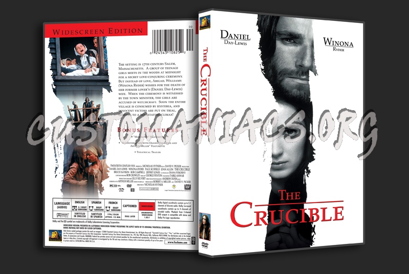 The Crucible dvd cover