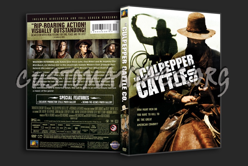 The Culpepper Cattle Co. dvd cover