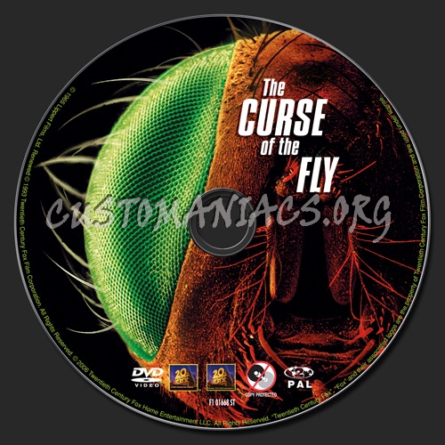 The Curse of the Fly dvd label