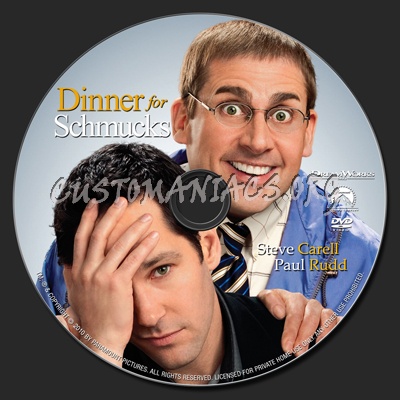 Dinner for Schmucks dvd label