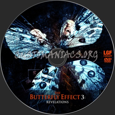 The Butterfly Effect 3 : Revelations dvd label