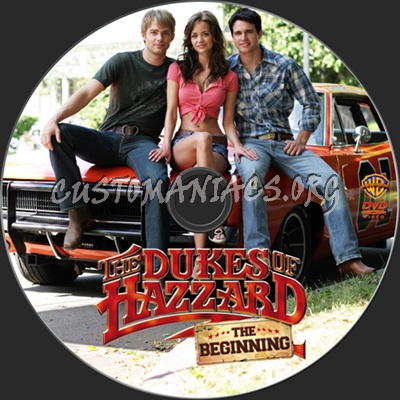 The Dukes of Hazzard: The Beginning dvd label