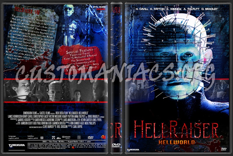 Hellraiser dvd cover