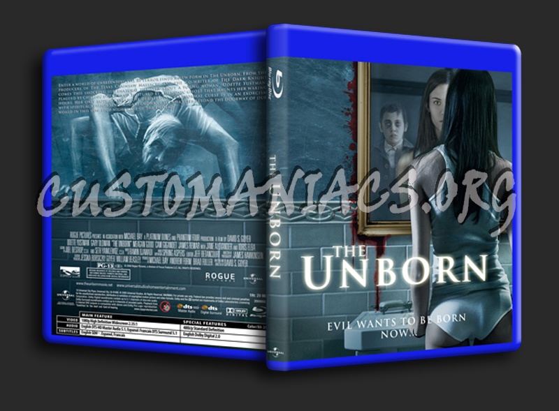 The Unborn blu-ray cover