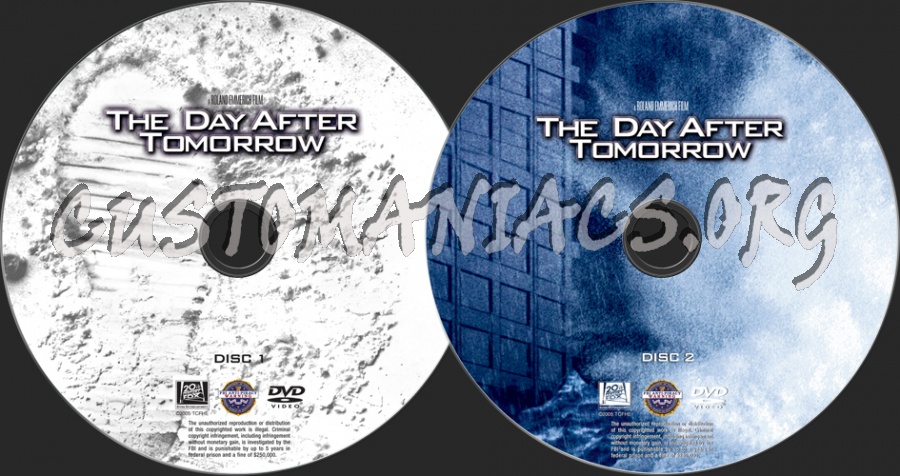 The Day After Tomorrow dvd label - DVD Covers & Labels by Customaniacs