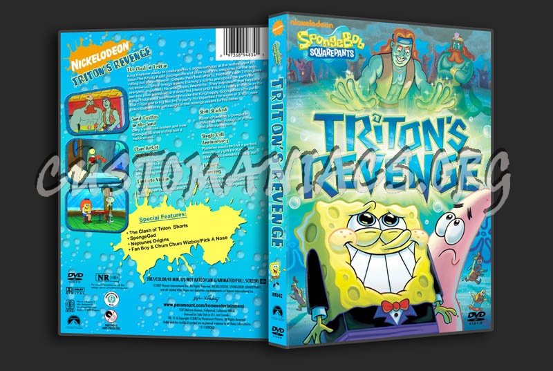 Spongebob Squarepants: Triton's Revenge dvd cover