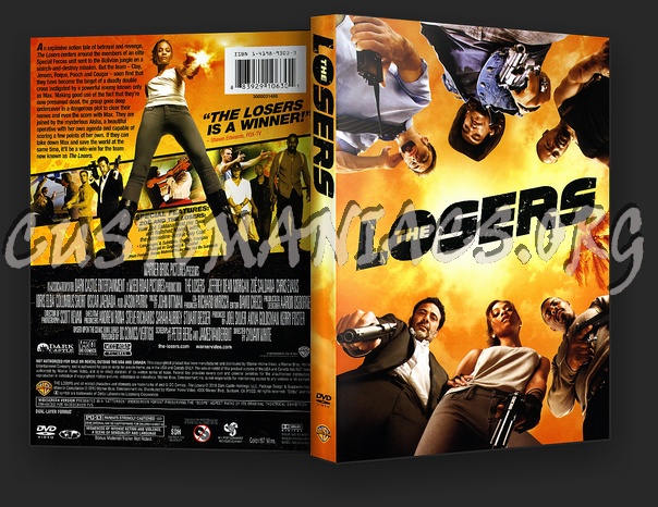 The Losers dvd cover