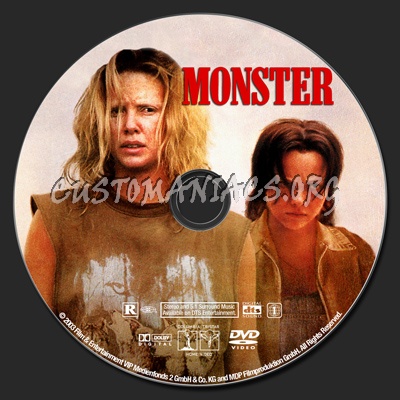 Monster dvd label