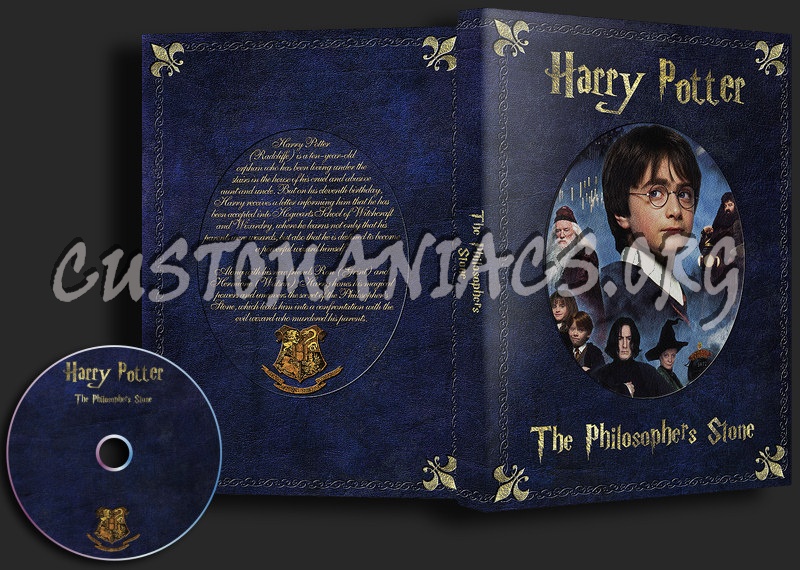 Harry Potter  The Philosopher's Stone dvd cover