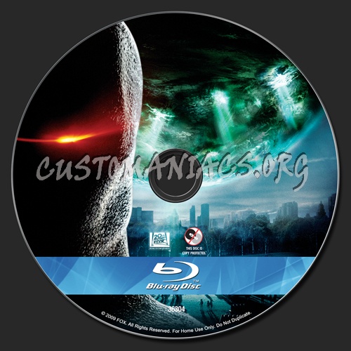 The Day the Earth Stood Still blu-ray label
