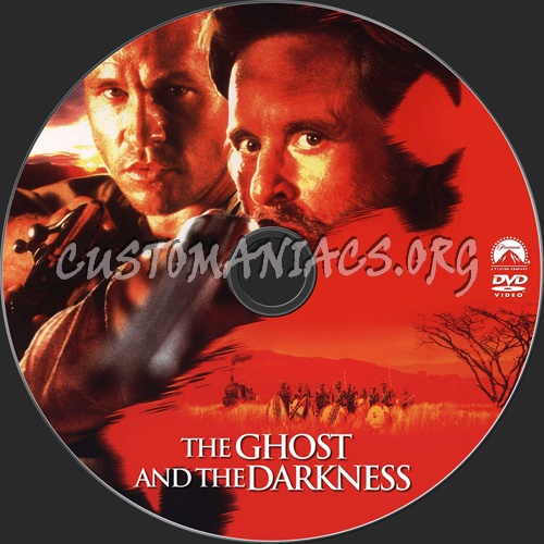 The Ghost and the Darkness dvd label