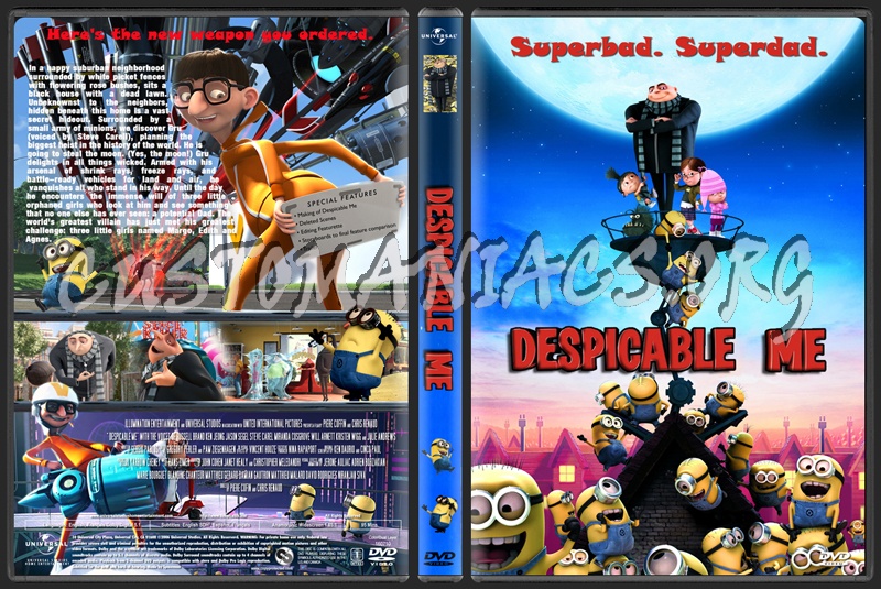 Despicable Me dvd cover