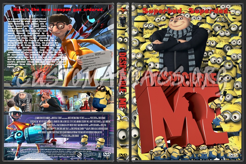 Despicable Me dvd cover