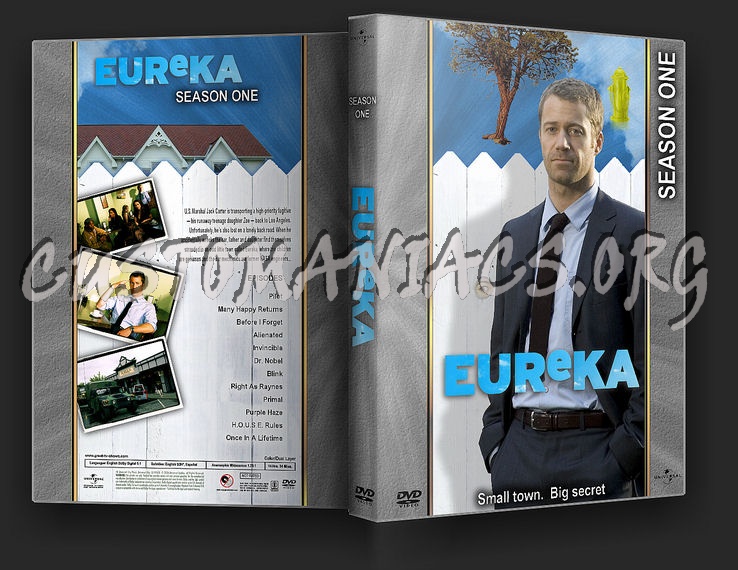 Eureka - Season 1 dvd cover