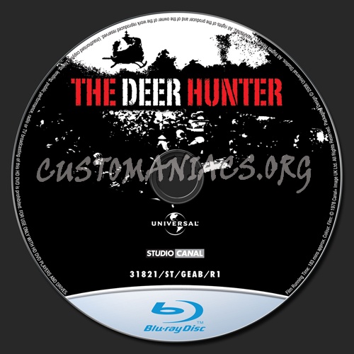 The Deer Hunter blu-ray label