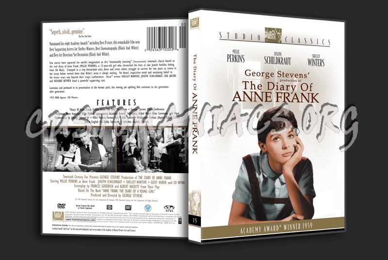 The Diary of Anne Frank dvd cover