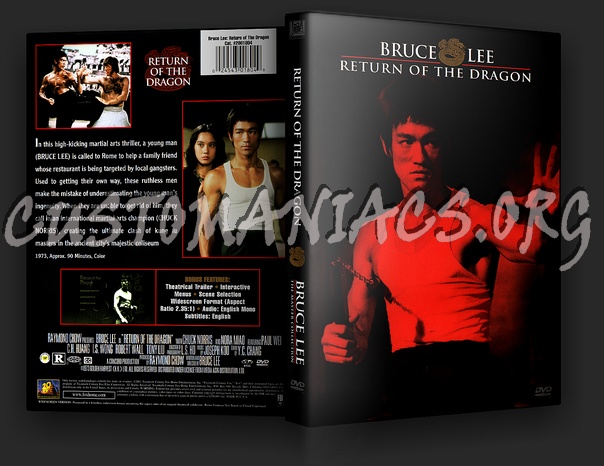 Return Of The Dragon dvd cover