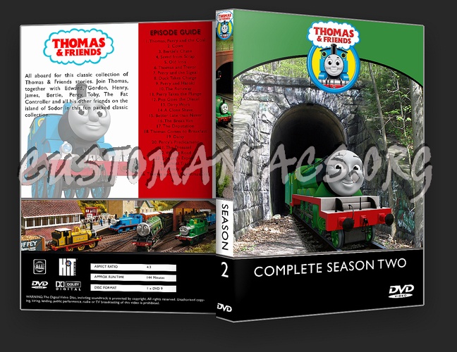 Thomas and Friends - Collection Vol 1-13 dvd cover