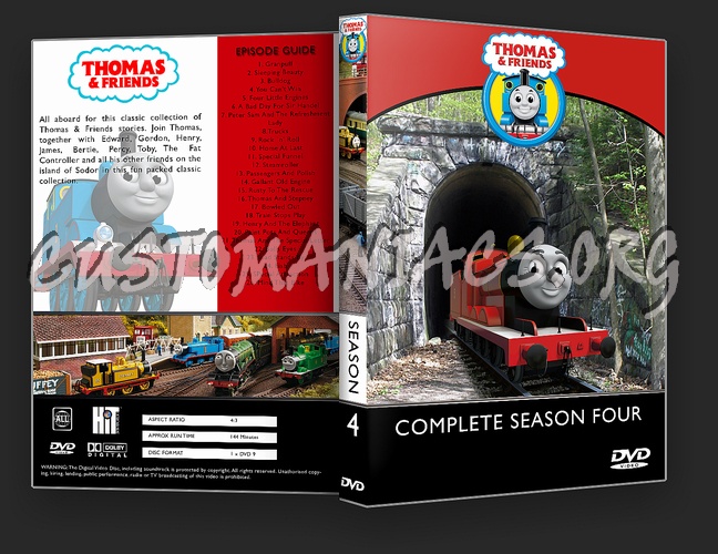 Thomas and Friends - Collection Vol 1-13 dvd cover