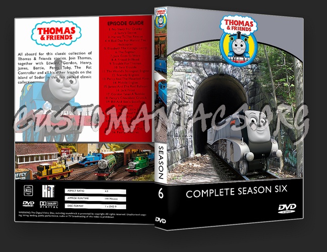 Thomas and Friends - Collection Vol 1-13 dvd cover