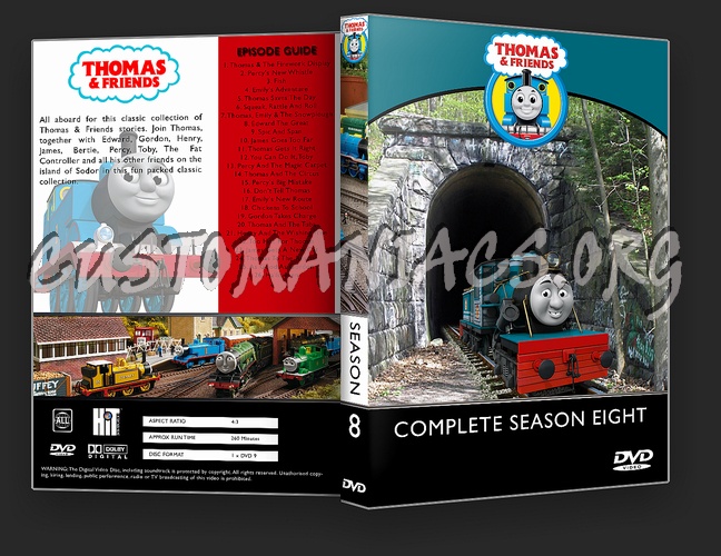 Thomas and Friends - Collection Vol 1-13 dvd cover