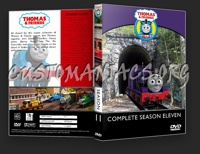 Thomas and Friends - Collection Vol 1-13 dvd cover