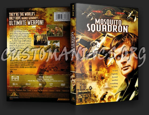 Mosquito Squadron dvd cover