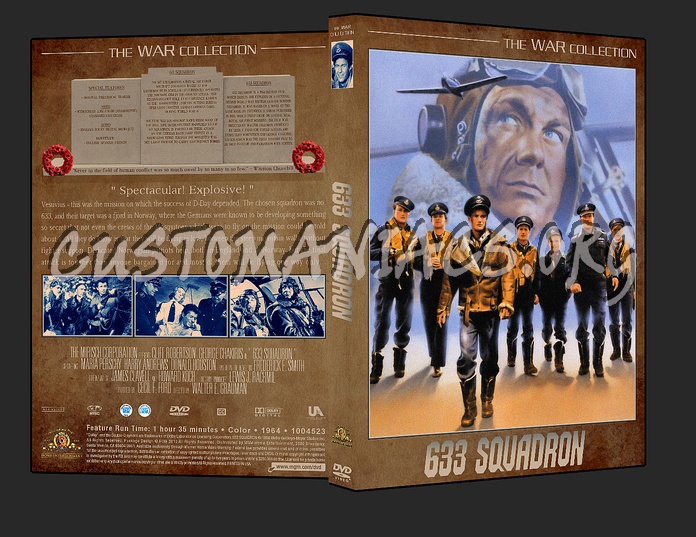 War Collection 633 Squadron dvd cover