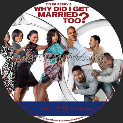 Why Did I Get Married Too? blu-ray label