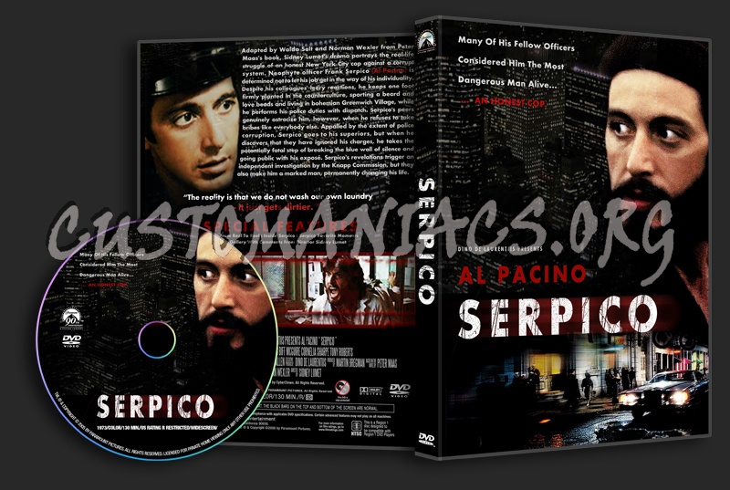 Serpico dvd cover