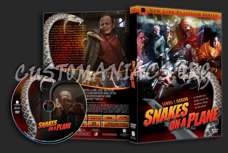 Snakes on a Plane dvd cover