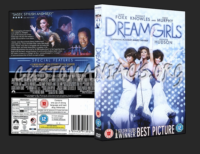 Dreamgirls dvd cover