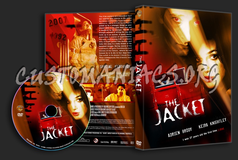 The Jacket dvd cover