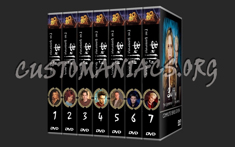Buffy The Vampire Slayer: The Complete Series 1 - 7 dvd cover