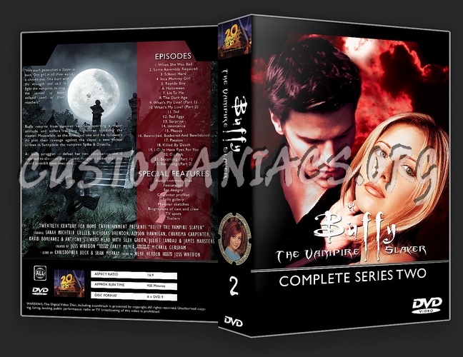 Buffy The Vampire Slayer: The Complete Series 1 - 7 dvd cover