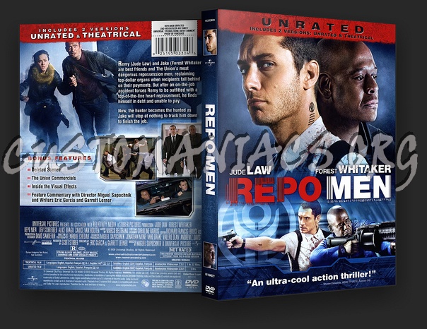 Repo Men dvd cover