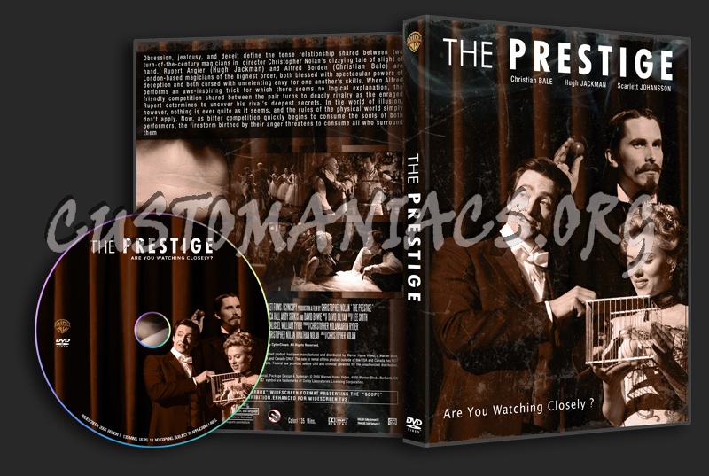 The Prestige dvd cover