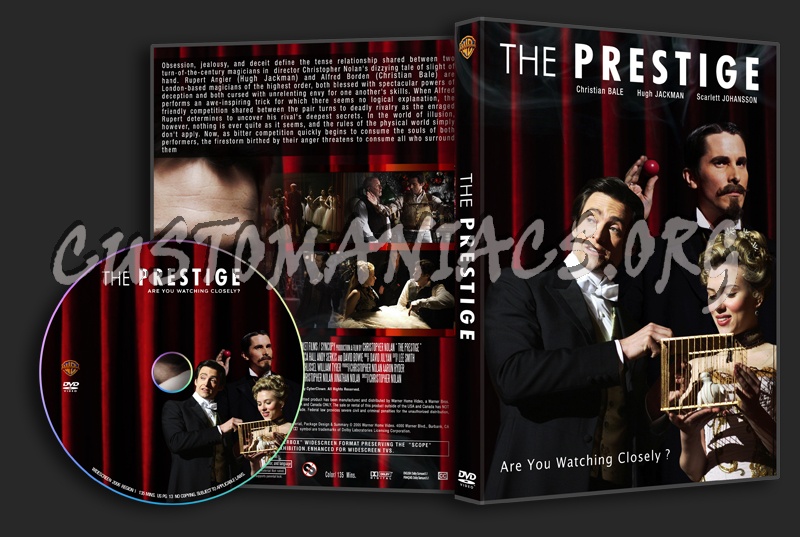 The Prestige dvd cover