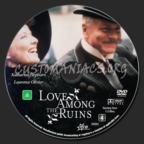 Love Among The Ruins dvd label