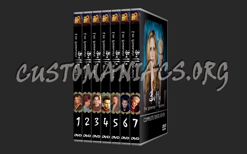 Buffy The Vampire Slayer: The Complete Series 1 - 7 dvd cover