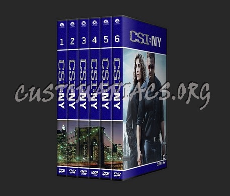 CSI New York dvd cover