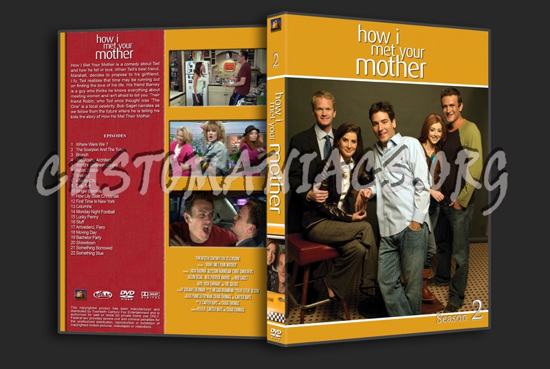 How I Met Your Mother dvd cover